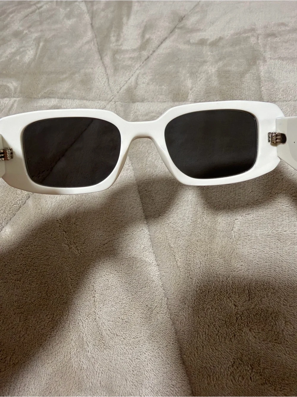 Prada White Sunglasses